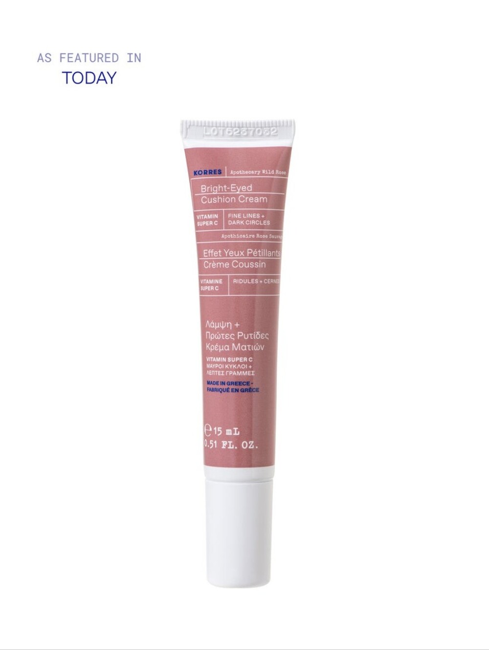 Korres Wild Rose Bright Eyed Cushion Eye Cream
